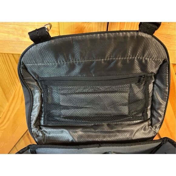 Nikon Camera Bag DSLR Shoulder Hand Bag Soft Shell Canvas Case Black Pockets - Picture 8 of 10